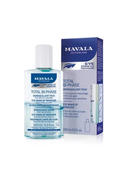 Mavala Bütünsel Çift Bazlı Göz Makyaj Temizleyici 100ml
