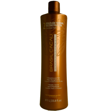 Brasil Cacau Cadiveu Termal Yeniden Yapılanma Saç Düzleştirici Losyon 1000ml