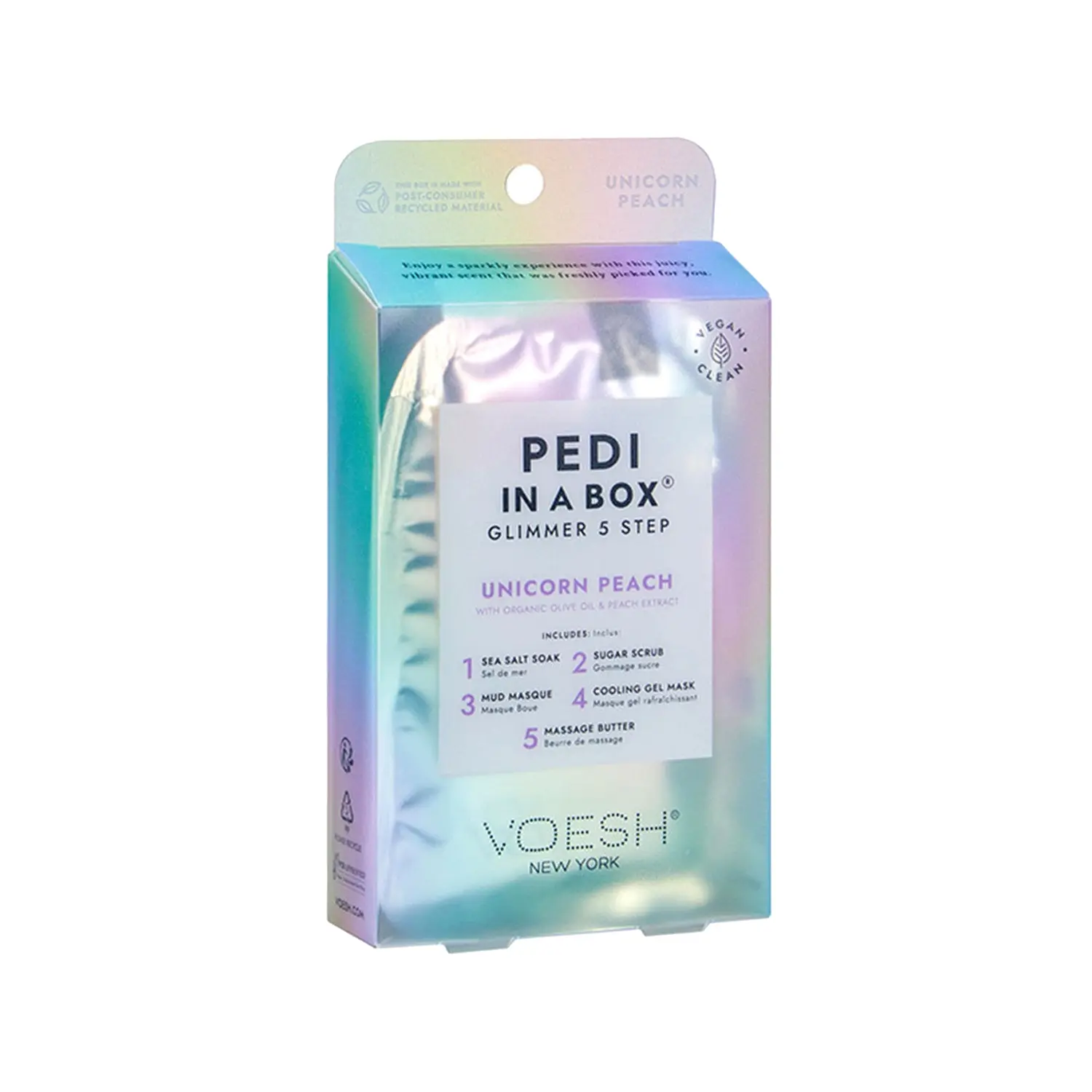 Pedi In A Box Glimmer  Pedikür 5 Adımlı Set - Unicorn