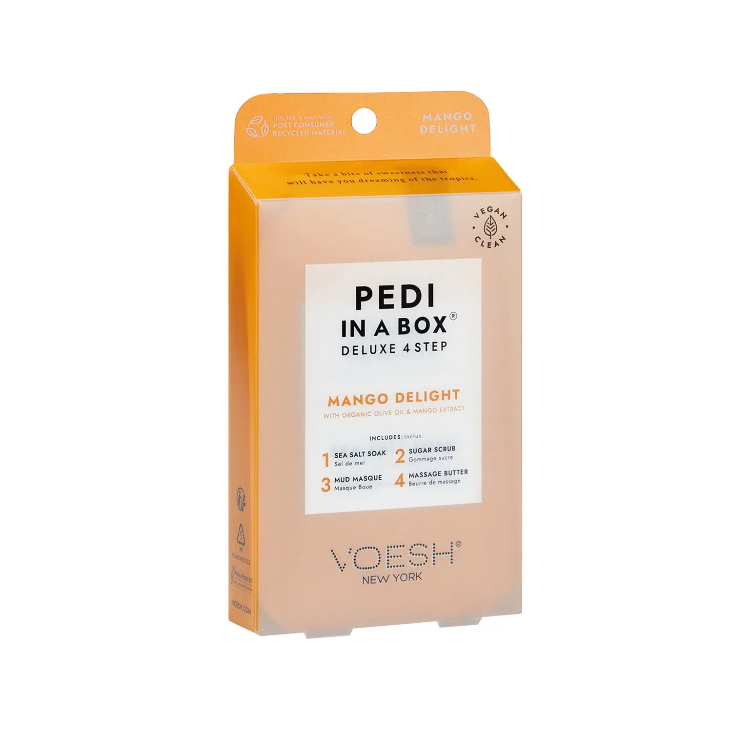 Pedi In A Box Deluxe  Pedikür 4 Adımlı Set - Mango